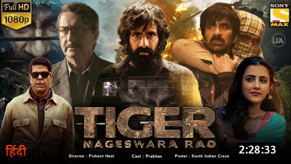 Tiger Nageswara Rao (2023) Hindi Dubbed